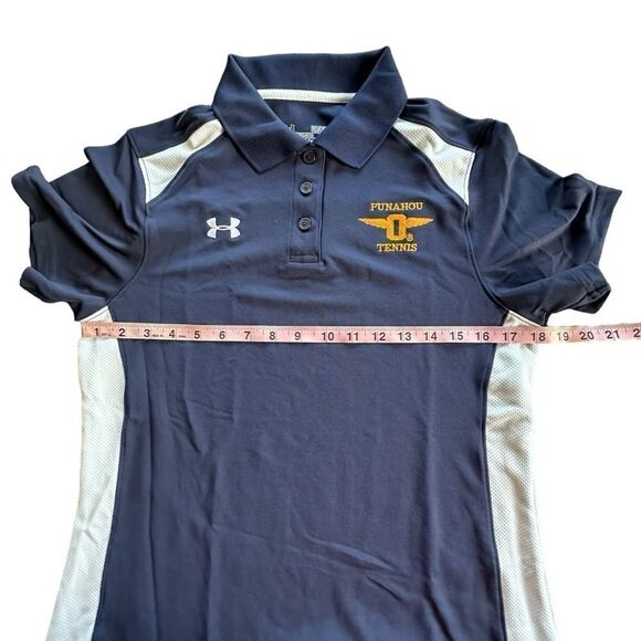 Under Armour ~ Punahou Tennis Women’s Polo ~ size Small ~ NWT - Picture 7 of 10